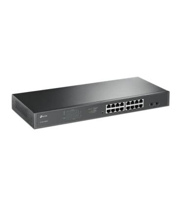 TP-LINK TL-SG1218MPE Gestionado Gigabit Ethernet (10/100/1000) Energía sobre Ethernet (PoE) Negro