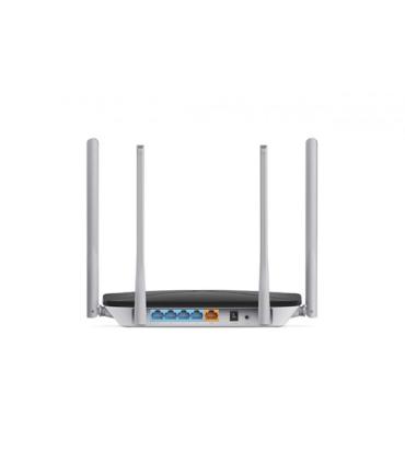 Mercusys AC12 router inalámbrico Ethernet rápido Doble banda (2,4 GHz / 5 GHz) Negro