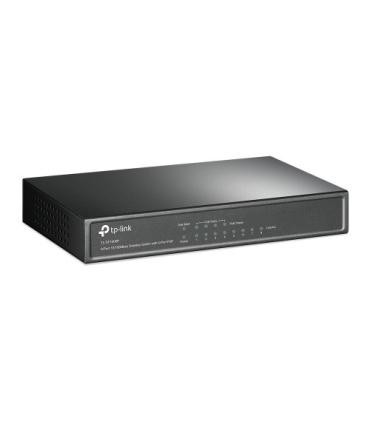 TP-LINK TL-SF1008P No administrado Fast Ethernet (10/100) Energía sobre Ethernet (PoE) Negro
