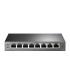 TP-LINK TL-SG108PE No administrado Gigabit Ethernet (10/100/1000) Energía sobre Ethernet (PoE) Negro