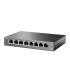 TP-LINK TL-SG108PE No administrado Gigabit Ethernet (10/100/1000) Energía sobre Ethernet (PoE) Negro