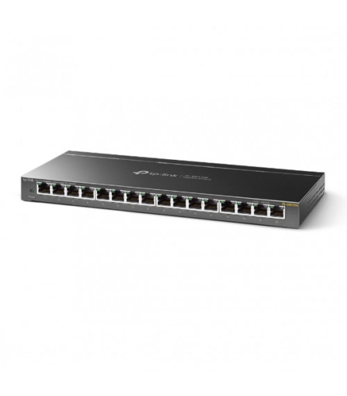 TP-LINK TL-SG116E No administrado Gigabit Ethernet (10/100/1000) Negro