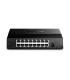 SWITCH FAST ETHERNET TP-LINK CON 16 PUERTOS DE ESCRITORIO Y PARA MONTAJE EN RACK