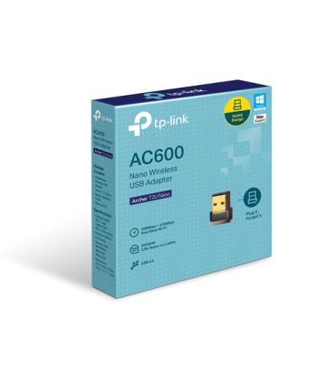 ADAPTADOR INALÁMBRICO NANO USB TP-LINK DOBLE BANDA AC600