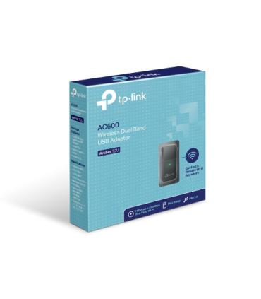 ADAPTADOR INALÁMBRICO USB TP-LINK DE DOBLE BANDA AC600