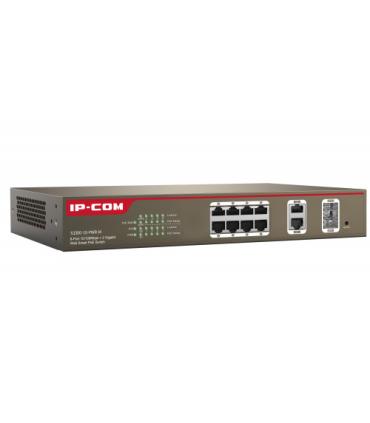 IP-COM Networks S3300-10-PWR-M switch Gestionado L2 Fast Ethernet (10/100) Gris Energía sobre Ethernet (PoE