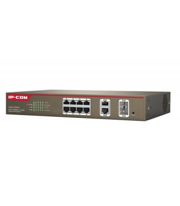 IP-COM Networks S3300-10-PWR-M switch Gestionado L2 Fast Ethernet (10/100) Gris Energía sobre Ethernet (PoE