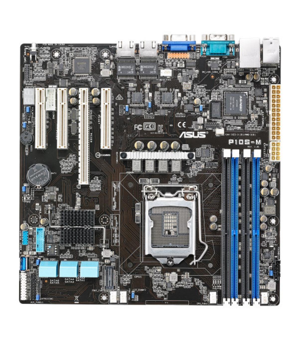 ASUS P10S-M placa base para servidor y estación de trabajo Intel® C232 LGA 1151 (Zócalo H4) micro ATX