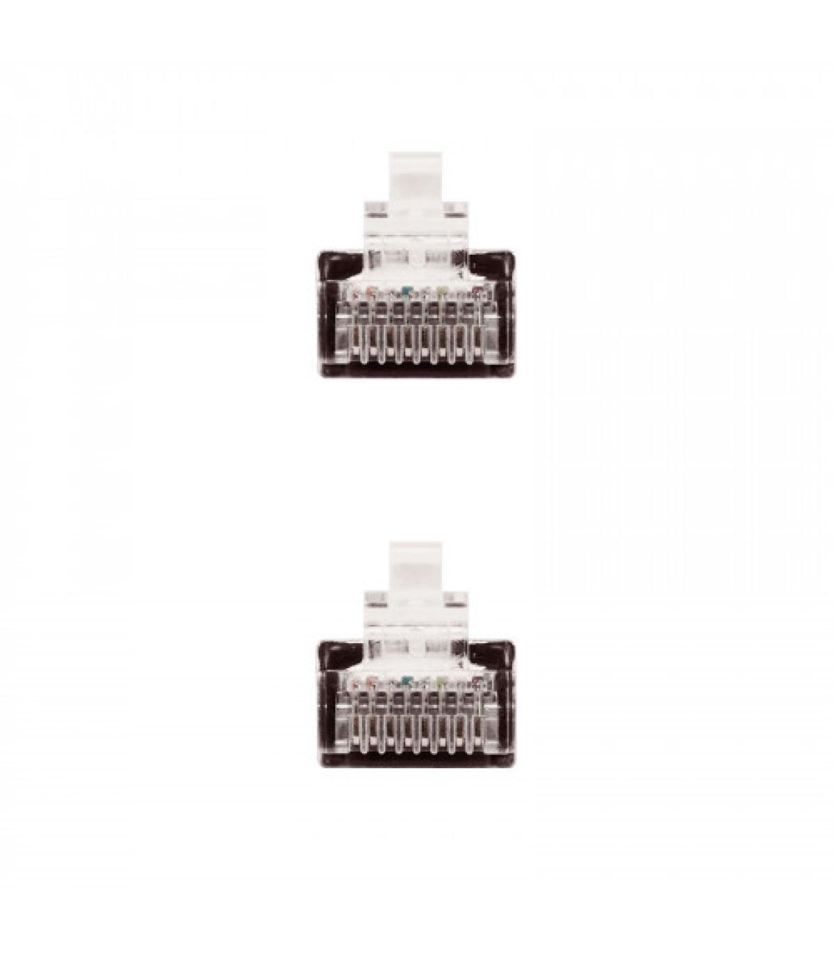 Nanocable CABLE RED LATIGUILLO RJ45 CAT.5E UTP AWG24, NEGRO, 3.0 M