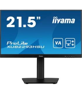 IIYAMA MONITOR IPS DE 21.5’’ SIN BORDES DE 3 LADOS Y CON CONCENTRADOR USB, FRECUENCIA DE ACTUALIZACIÓN DE 100HZ Y CON SOPORTE AJ