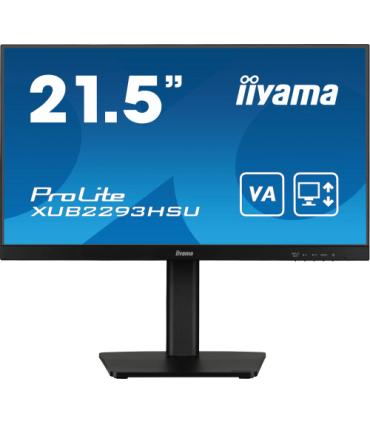 IIYAMA MONITOR IPS DE 21.5’’ SIN BORDES DE 3 LADOS Y CON CONCENTRADOR USB, FRECUENCIA DE ACTUALIZACIÓN DE 100HZ Y CON SOPORTE AJ