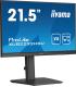 IIYAMA MONITOR IPS DE 21.5’’ SIN BORDES DE 3 LADOS Y CON CONCENTRADOR USB, FRECUENCIA DE ACTUALIZACIÓN DE 100HZ Y CON SOPORTE AJ