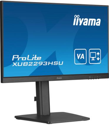 IIYAMA MONITOR IPS DE 21.5’’ SIN BORDES DE 3 LADOS Y CON CONCENTRADOR USB, FRECUENCIA DE ACTUALIZACIÓN DE 100HZ Y CON SOPORTE AJ