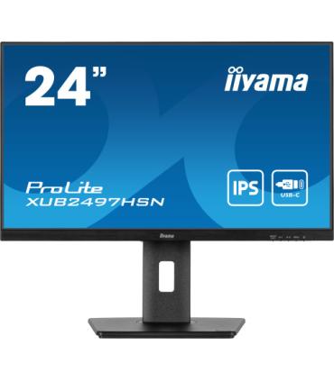 IIYAMA PANTALLA DE 24'' CON PANEL EN TECNOLOGÍA IPS, USB-C DOCK Y RJ45 (LAN