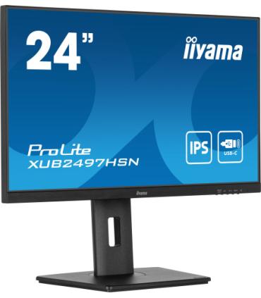 IIYAMA PANTALLA DE 24'' CON PANEL EN TECNOLOGÍA IPS, USB-C DOCK Y RJ45 (LAN