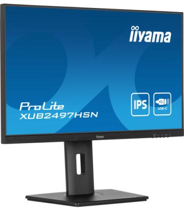 IIYAMA PANTALLA DE 24'' CON PANEL EN TECNOLOGÍA IPS, USB-C DOCK Y RJ45 (LAN