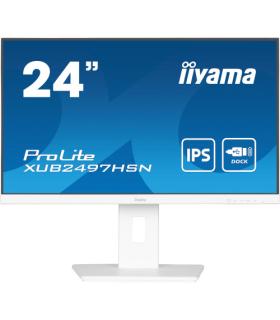 iiyama ProLite XUB2497HSN-W2 pantalla para PC 60,5 cm (23.8") 1920 x 1080 Pixeles Full HD LED Blanco