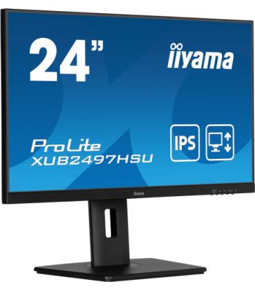 IIYAMA PANTALLA 24" IPS CON SOPORTE REGULABLE EN ALTURA Y FRECUENCIA DE ACTUALIZACIÓN DE 100HZ