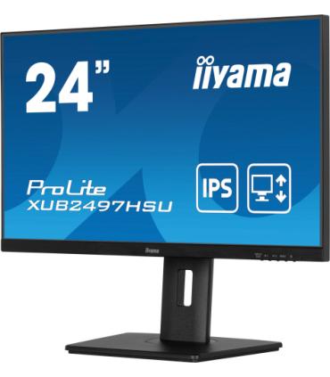 IIYAMA PANTALLA 24" IPS CON SOPORTE REGULABLE EN ALTURA Y FRECUENCIA DE ACTUALIZACIÓN DE 100HZ