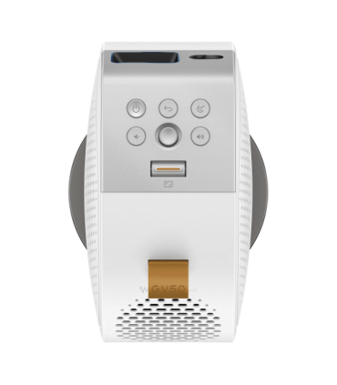 BenQ GV50 videoproyector Proyector de alcance estándar 500 lúmenes ANSI DLP 1080p (1920x1080) Blanco