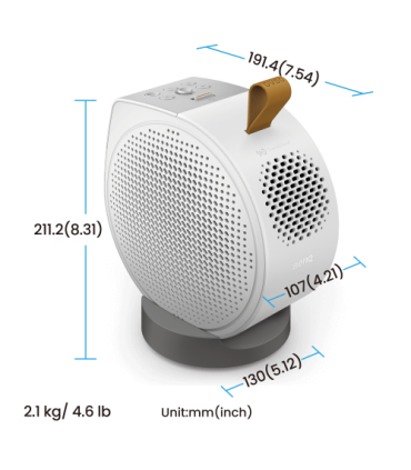 BenQ GV50 videoproyector Proyector de alcance estándar 500 lúmenes ANSI DLP 1080p (1920x1080) Blanco