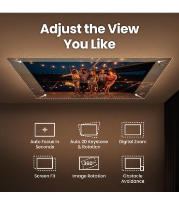 BenQ GV50 videoproyector Proyector de alcance estándar 500 lúmenes ANSI DLP 1080p (1920x1080) Blanco