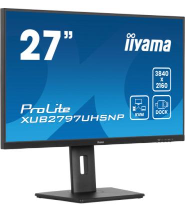 MONITOR IIYAMA 27 PULGADAS, IPS, DOCK, KVM, 96W, 3X3.2 1XC