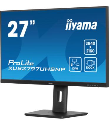 MONITOR IIYAMA 27 PULGADAS, IPS, DOCK, KVM, 96W, 3X3.2 1XC