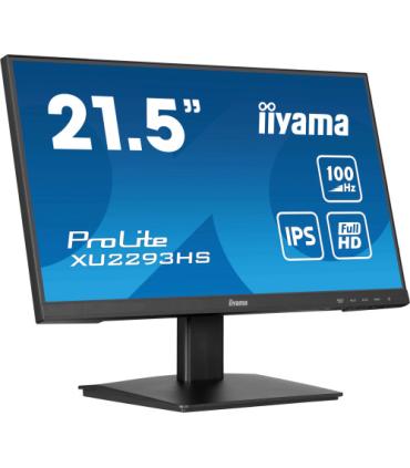 IIYAMA MONITOR PANEL IPS DE 21.5’’, REGULABLE, 100 HZ, HDMI, REDUCTOR DE LUZ AZUL, ALTAVOCES