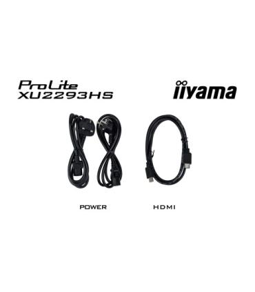 IIYAMA MONITOR PANEL IPS DE 21.5’’, REGULABLE, 100 HZ, HDMI, REDUCTOR DE LUZ AZUL, ALTAVOCES