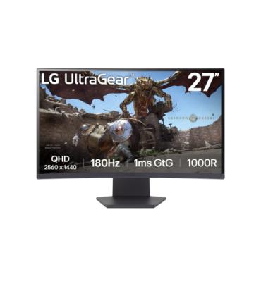 LG 27GS60QC-B pantalla para PC 68,6 cm (27") 2560 x 1440 Pixeles Full HD LCD Negro