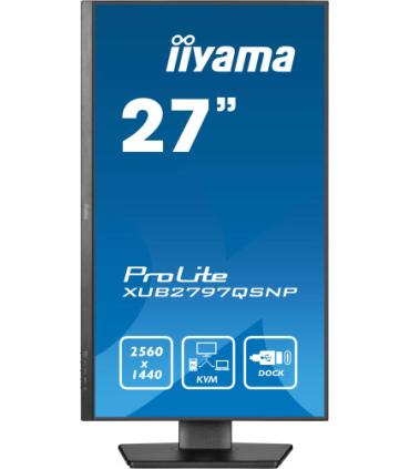 MONITOR IIYAMA PROLITE XUB2797QSNP 27" QHD 1440P - IPS, 100HZ, 1MS, SPEAKERS, DP