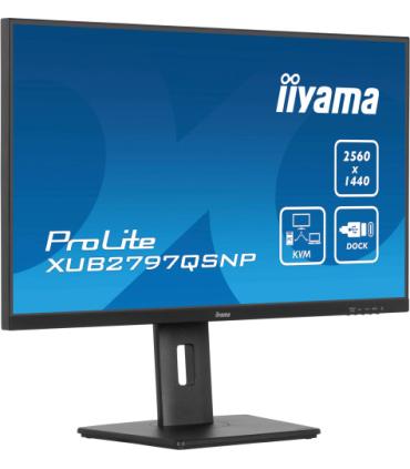 MONITOR IIYAMA PROLITE XUB2797QSNP 27" QHD 1440P - IPS, 100HZ, 1MS, SPEAKERS, DP