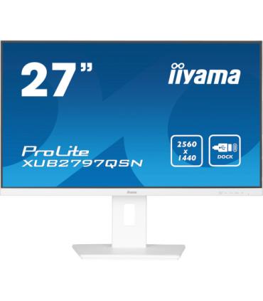 iiyama ProLite XUB2797QSN-W1 pantalla para PC 68,6 cm (27") 1920 x 1080 Pixeles Full HD LED Blanco