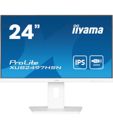 iiyama ProLite XUB2497HSN-W1 pantalla para PC 60,5 cm (23.8") 1920 x 1080 Pixeles Full HD LED Blanco