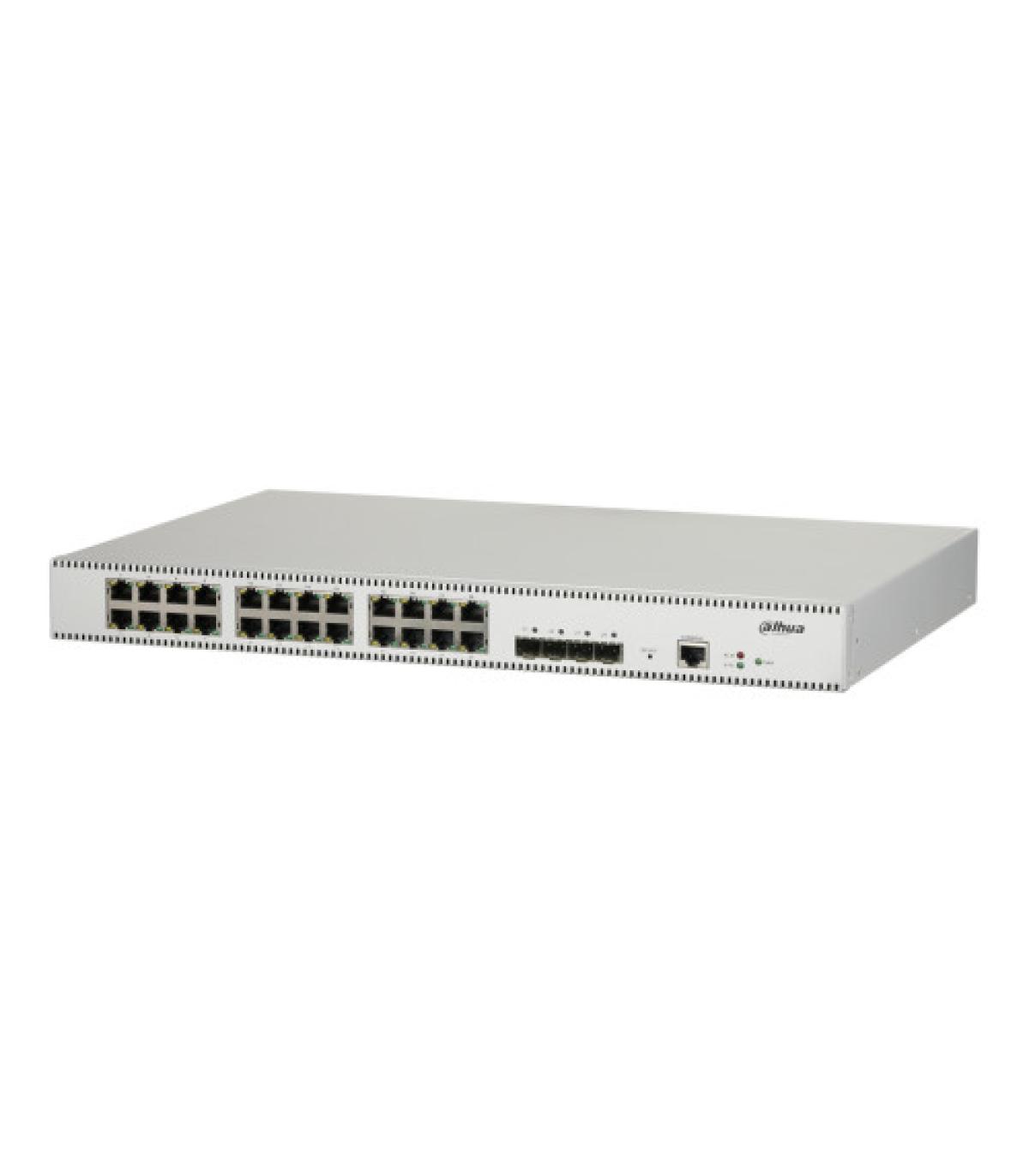(DH-SG5028X) DAHUA SWITCH 24 PUERTOS GIGABIT + 4 UPLINK GIGABIT SFP MANAGEDL2