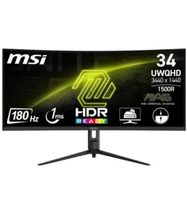 MSI MONITOR MAG 342CQR E2. 34" VA CURVO 1500R. 3440X1440 (UW