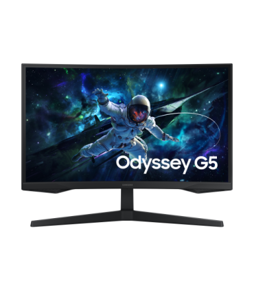 Samsung Odyssey G5 G55C pantalla para PC 68,6 cm (27") 2560 x 1440 Pixeles Quad HD LED Negro