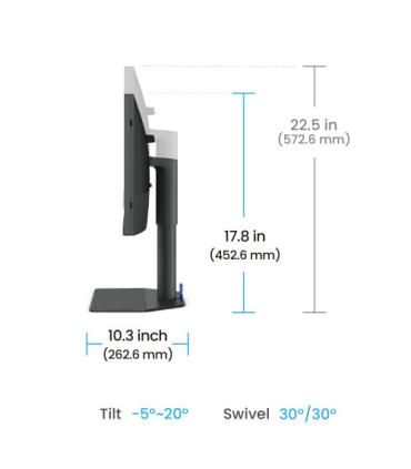 MONITOR PARA FOTOGRAFOS BENQ SW242Q 24.1” IPS,2K, 2560 X 1600, 16:10, 99% ADOBE RGB, 98% P3, CALIBRACIÓN, USB-C 90W, TÜV, LUT 3D