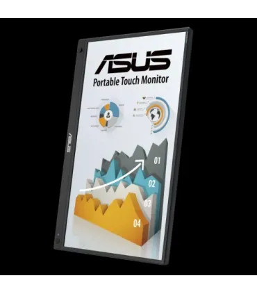 ASUS ZenScreen MB16AMTR pantalla para PC 39,6 cm (15.6") 1920 x 1080 Pixeles Full HD LCD Pantalla táctil Negro