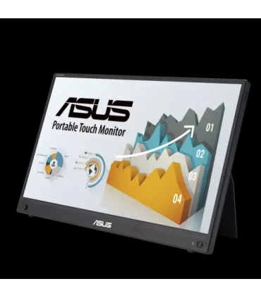 ASUS ZenScreen MB16AMTR pantalla para PC 39,6 cm (15.6") 1920 x 1080 Pixeles Full HD LCD Pantalla táctil Negro