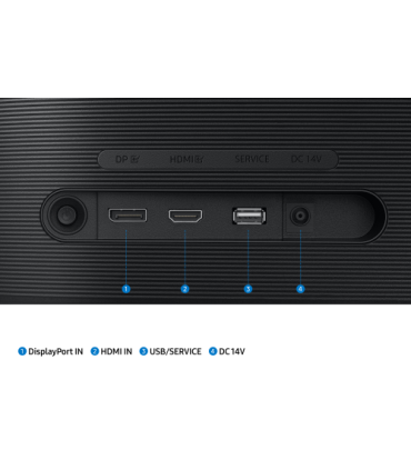 Samsung Essential Monitor S33GC pantalla para PC 61 cm (24") 1920 x 1080 Pixeles Full HD LED Negro