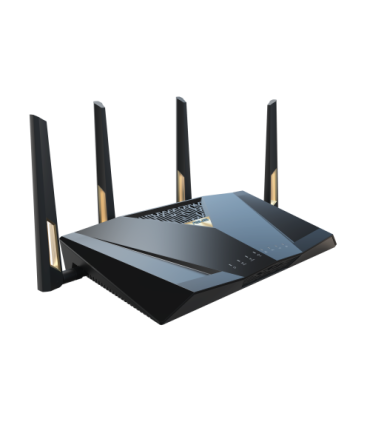 ASUS RT-BE88U router inalámbrico 10 Gigabit Ethernet Doble banda (2,4 GHz / 5 GHz) Negro, Gris