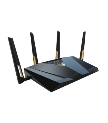 ASUS RT-BE88U router inalámbrico 10 Gigabit Ethernet Doble banda (2,4 GHz / 5 GHz) Negro, Gris