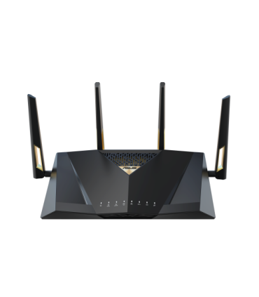 ASUS RT-BE88U router inalámbrico 10 Gigabit Ethernet Doble banda (2,4 GHz / 5 GHz) Negro, Gris