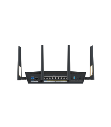 ASUS RT-BE88U router inalámbrico 10 Gigabit Ethernet Doble banda (2,4 GHz / 5 GHz) Negro, Gris