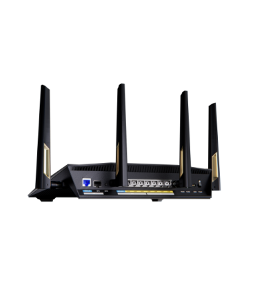 ASUS RT-BE88U router inalámbrico 10 Gigabit Ethernet Doble banda (2,4 GHz / 5 GHz) Negro, Gris