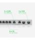 Zyxel XGS1210-12-ZZ0102F switch Gestionado Gigabit Ethernet (10/100/1000) Gris