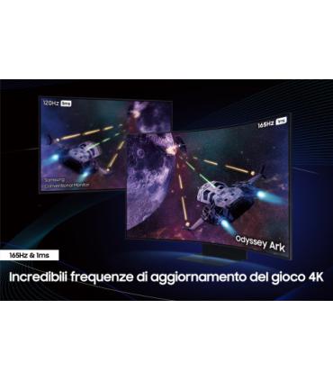 Samsung Odyssey S55CG970NU pantalla para PC 139,7 cm (55") 3840 x 2160 Pixeles 4K Ultra HD LED Negro