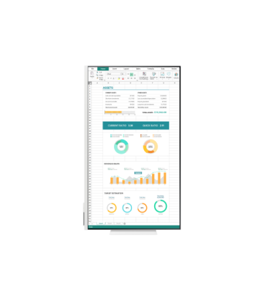 Samsung Smart Monitor M8 S32CM801UU pantalla para PC 81,3 cm (32") 3840 x 2160 Pixeles 4K Ultra HD LED Blanco
